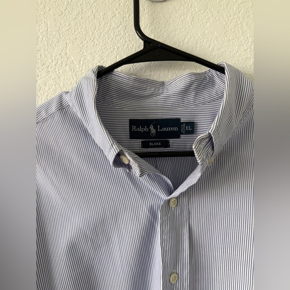 Ralph Lauren Men's Light Blue Button Down Shirt - Picture 2 of 6
